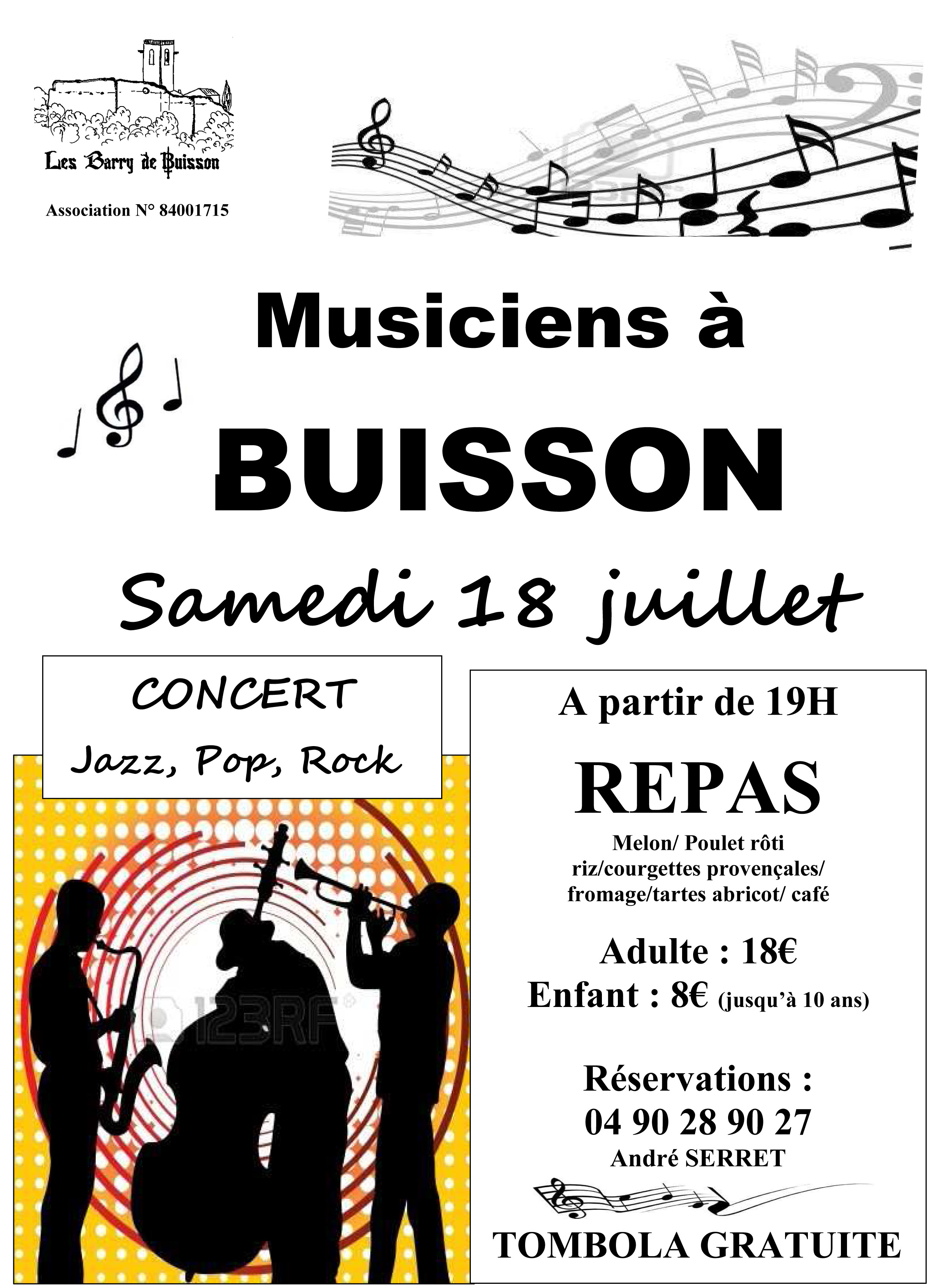 Musiciens à Buisson